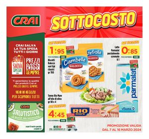 Volantino Crai Regina dal 7 al 16 marzo