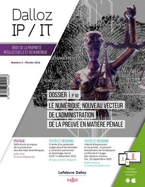 Extrait dossier Dalloz IP IT