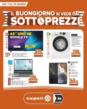 Volantino Expert In valido dal 7 al 20 marzo