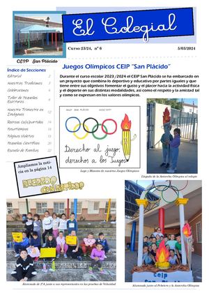 El Colegial Digital - Periódico Escolar CEIP San Plácido.