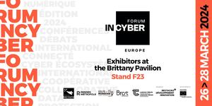 Forum InCyber 2024 - Exhibitor at the Brittany pavilion