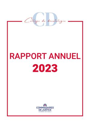 Rapport Annuel 2023