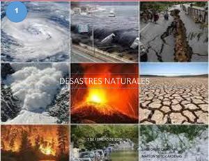 Desatres Naturales