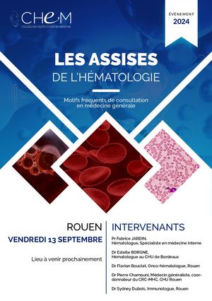 Flyer Assises Hématologie Rouen