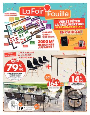 LA FOIR'FOUILLE Dammarie réouverture 6 mars 2024. sosms