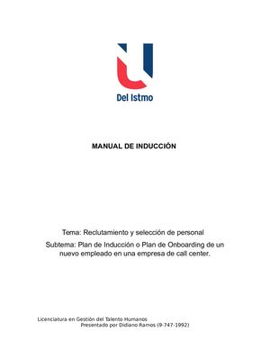 Manual De Inducción