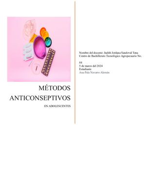Metodos Anticonseptivos