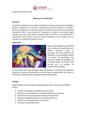 Metaverso educativo