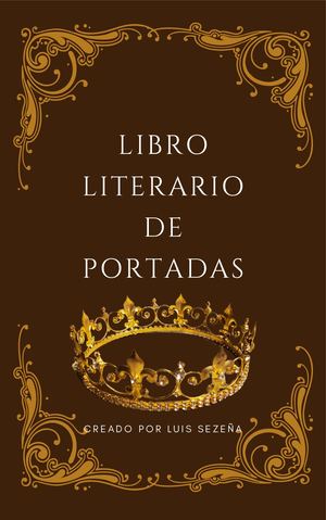 Portada De Libro De Estilo Antiguo Con Ornamentos Ilustrativo Kraft Negro (1)