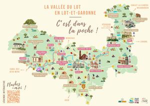 Carte Vallée Du Lot