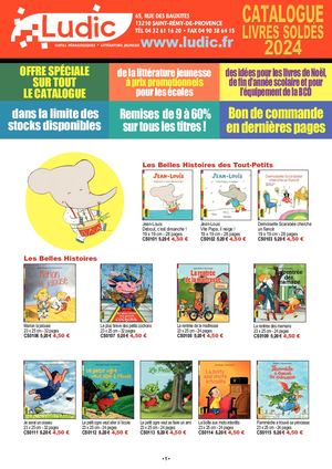 Catalogue Livres Soldés 2024