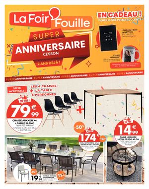 LA FOIR'FOUILLE Cesson, 6 mars 2024, 2 Ans dejà !! SO