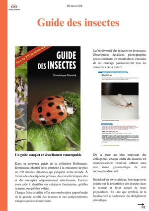 Guide des insectes