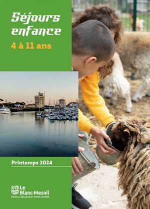 Séjours Enfance Printemps 2024