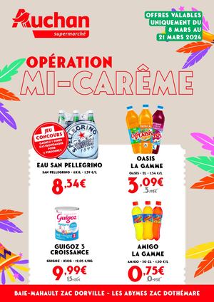 AUCHAN GP - Catalogue Mi-Carême