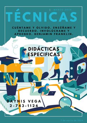 tecnicas de enseñanza-aprendizaje