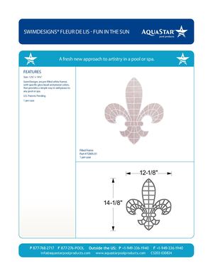 F2005-01_Swim Designs® Fleur De Lis Fun In The Sun_CS202_030824