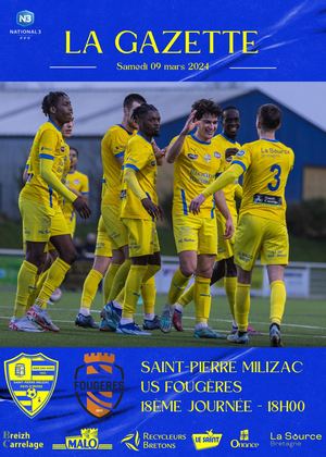 La Gazette - US Fougères - J18 de National 3