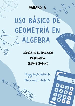 Calaméo - Act 2 Uso Básico De GeoGebra En ÁLgebra