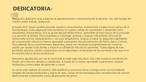 Portafolio De Farmacología