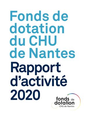 Rapport d'activité 2020