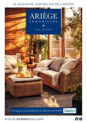 ARIEGE IMMOBILIER n°90 de mars/avril 2024
