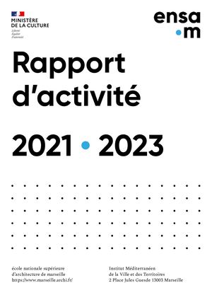 Rapport d'activité de l'ensa•m 2021-2023