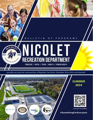 2024 Nicolet Recreation Department Summer Bulletin