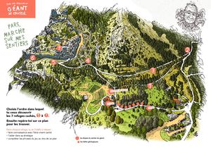 Plan sur les épaules du Géant de Crussol