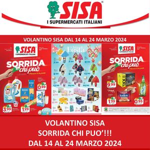 Volantino SISA Marsala dal 14 al 24 Marzo 2024