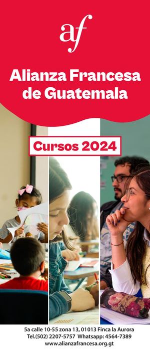 Alianza Francesa de Guatemala - Trifoliar 2024