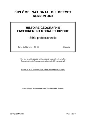2023 POLYNESIE SEPTEMBRE PROFESSIONNELLE