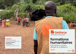 2024 Calendrier des formations humanitaires Bioforce en Afrique