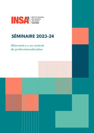 Séminaire 2023-2024