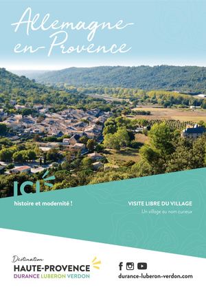 Depliant  Allemagne En Provence