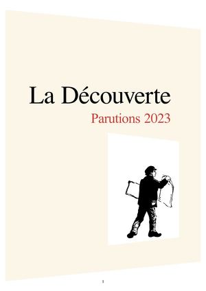 Catalogue Parution 2023