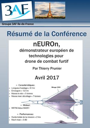 2017 04 nEUROn démonstrateur européen de technologies pour drone de combat furtif par Thierry Prunier_résumé