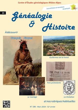 GH198 Généalogie et histoire