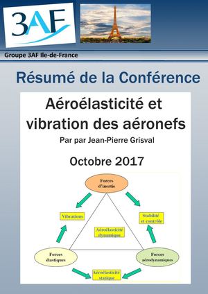2017 10 Aéroélasticité et vibration des aéronefs par Jean-Pierre Grisval_résumé