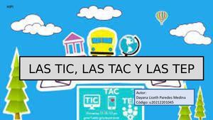 Las Tic Las Tac Y Las Tep