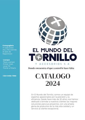 Catalogo El Mundo Del Tornillo, Tornilleria Y Accesorios 2024