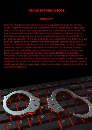VIRUS INFORMATICOS