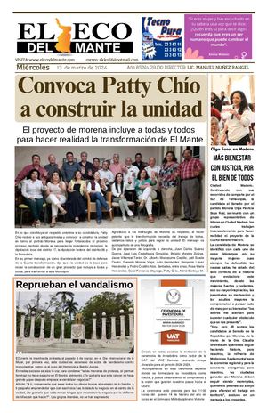 Miércoles 13 De Marzo De 2024