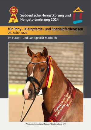 Süddeutsche Hengstkörung und Hengstprämierung 2024