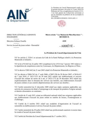 Micro Crèche  La Maison De Pilou Reyrieux - Reyrieux