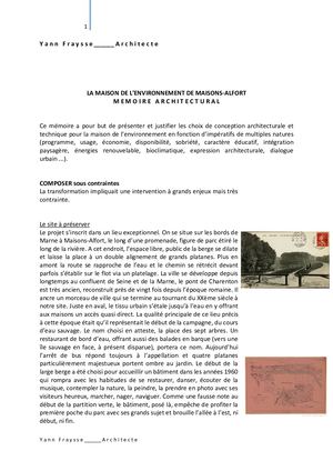 Maison de l'environnement, Maisons-Alfort