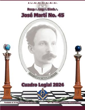 Cuadro Logial 2024 Resp.·. Log.·. Simb.·. José Martí 45