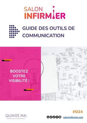 Guide des outils de communication - Salon Infirmier 2024