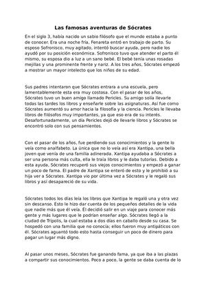 Las Famosas Aventuras De Sócrates 1