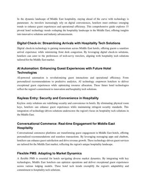 15 Hotel Technology Trends That All Hoteliers Need To Know